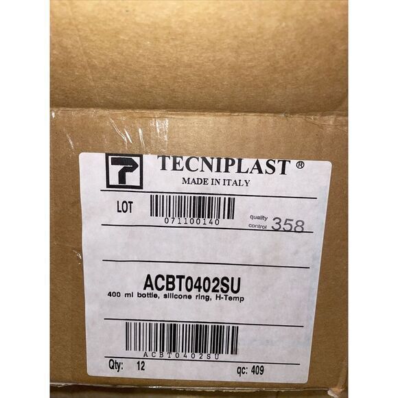 Tecniplast 400ml‎ Water Bottle  Silicone Ring  Acbt0402 Qty. 9 - Picture 1 of 3